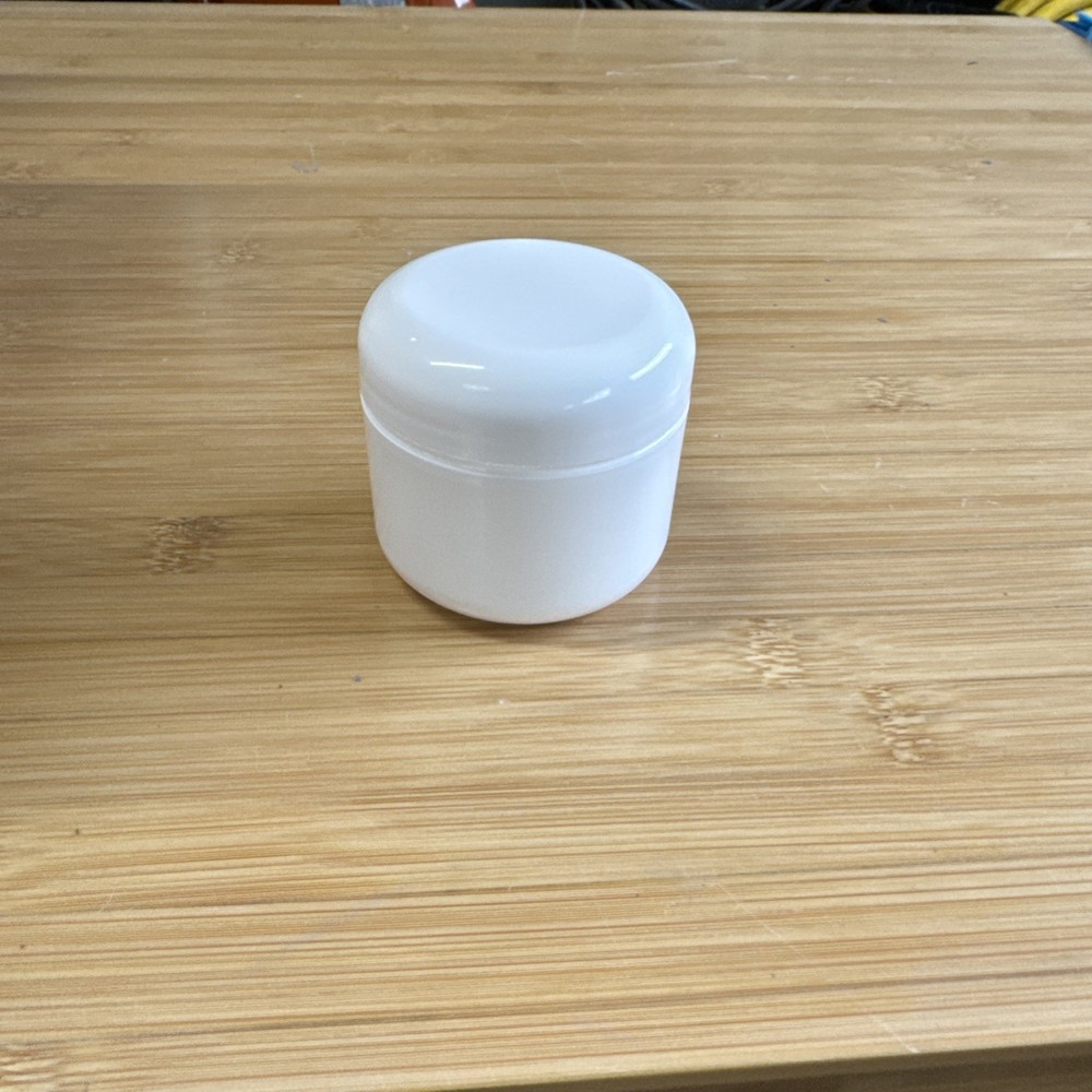 Uline S-22464w 2 Oz White Dome Jar 48 Pack