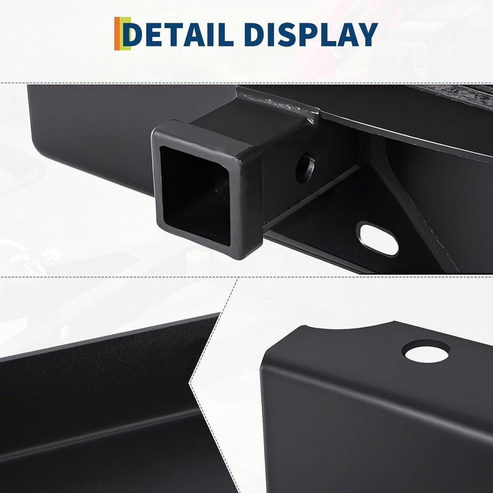 1/4" Mini Skid Steer Mount Plate 2" Receiver Loader Hitch Mini Quick Tach 24"
