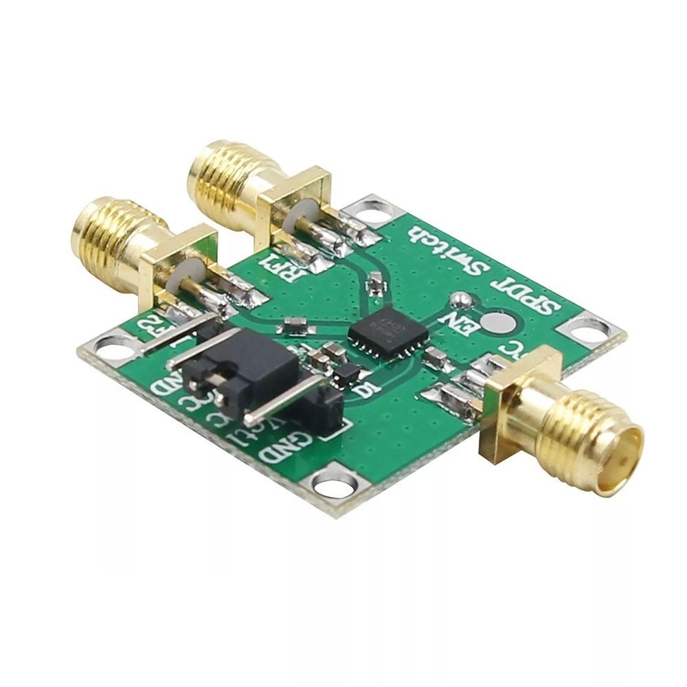 High Isolation HMC849 SPDT RF Switch Module Board with Low Insertion Loss