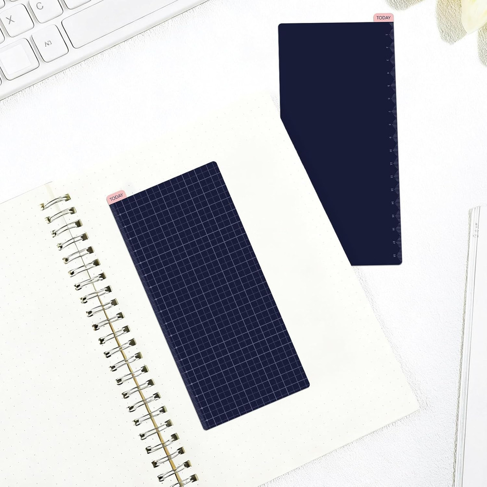 5 Pack Weeks Navy X Pink Pencil Board Reusable Notebook Accessory, Flexibility L