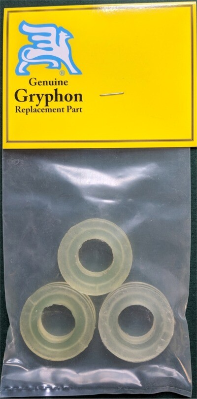 Rubber Insert Inserts for Gold Guide Pulley for Gryphon Zephyr Ring Saw (3)