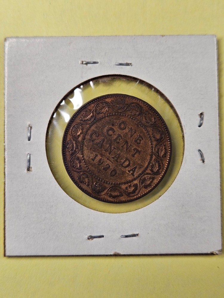 COINS - CANADA - 1 CENT 1920