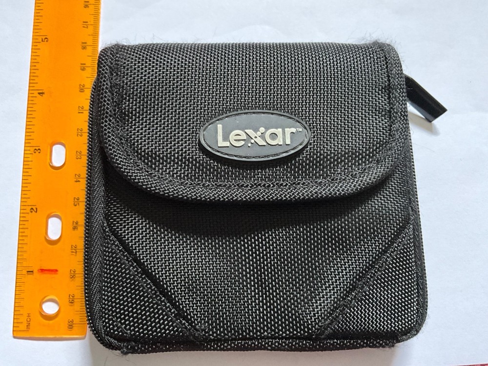 1pcs Lexar memory storage purse with 8pockets for SD,Pro DUo,CF memory cards