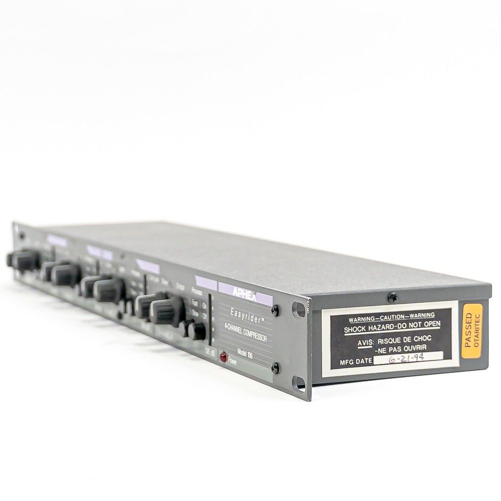 Aphex 106 4-Channel Compressor | With Power Supply