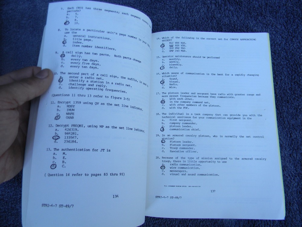 IPD The Army Institute Profess Devel COMMUNICATION PROCEDURES, BASIC ARO121 #239