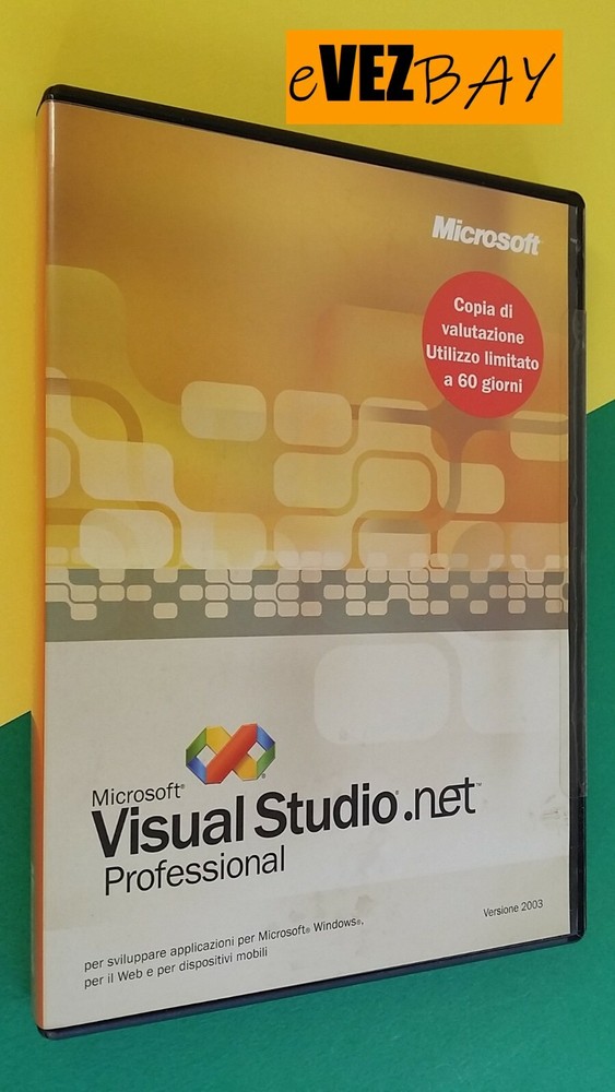 Microsoft VISUAL STUDIO.net Professional - Evaluation Version - NEW NEW SEALED