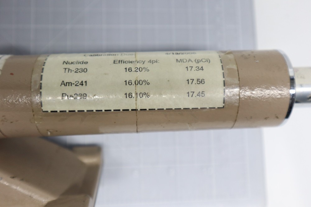 Eberline Instruments AC3-7 Alpha Scintillator Probe Detector