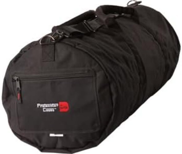 Lightweight Adjustable 14" x 36" Drum Hardware Case for Easy Transport