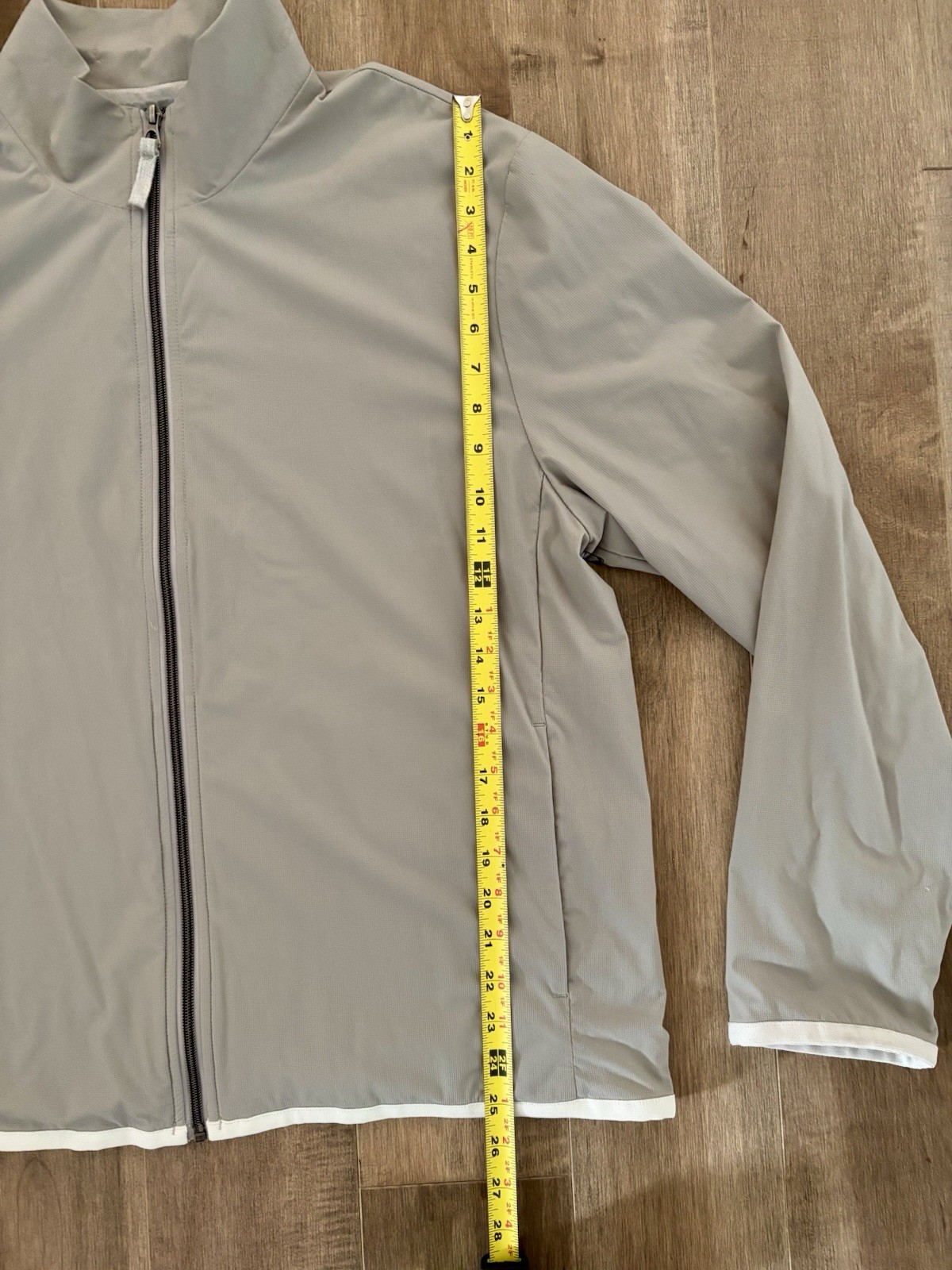 James Perse Y/OSEMITE Jacket Men’s Size 4 (XL) Gray Full Zip Lightweight Stretch