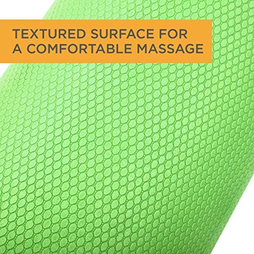 Foam Roller - High Density Exercise Roller for Trigger Point 15cm x 45cm Green