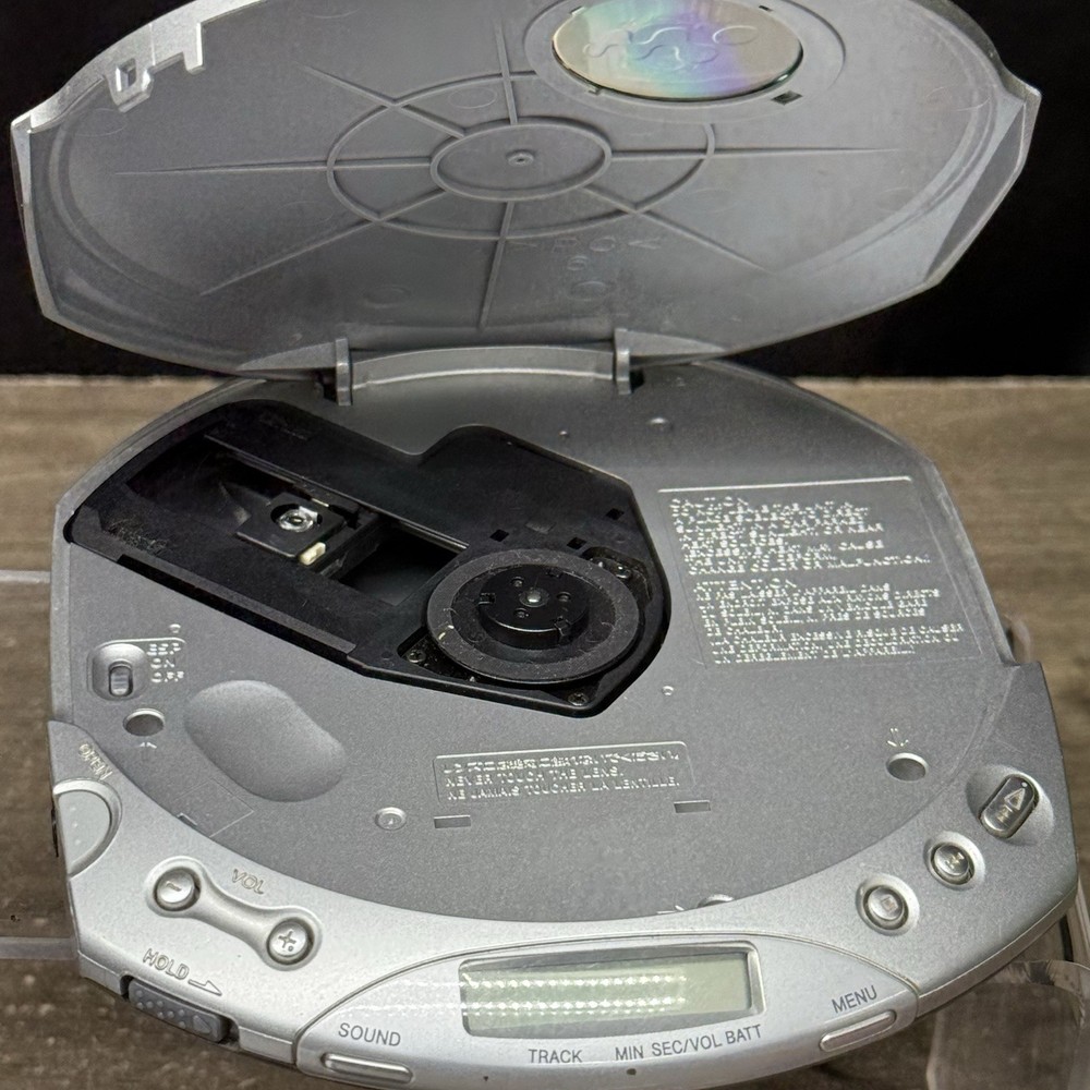 Sony Walkman D-E356CK Car Ready Portable CD Player ESP Max Silver