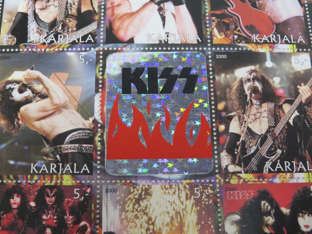 KISS KARJALA POSTAGE STAMPS SHEET FROM 2000 UNUSED