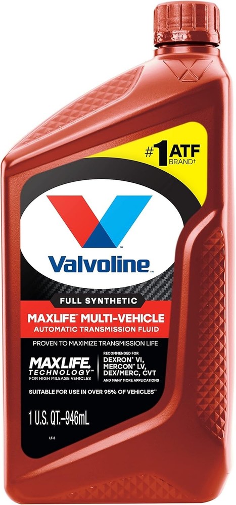 Multi-Vehicle ATF Full Synthetic Automatic Transmission Fluid 1 Quart