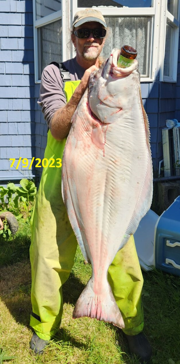 "The Clown Show" Deep Drop Halibut Rig LED Glow Rattles 16/0 Mustad Circle Hooks