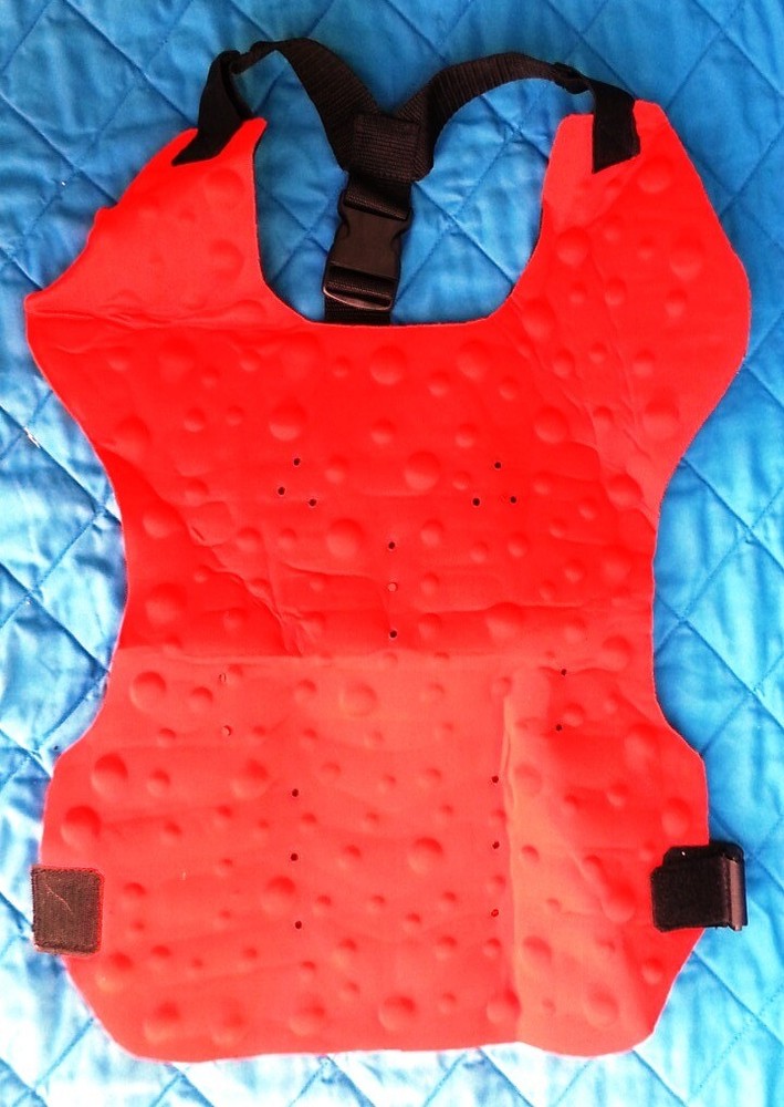 AMC paintball backpack padded + Spinloader red chest protector