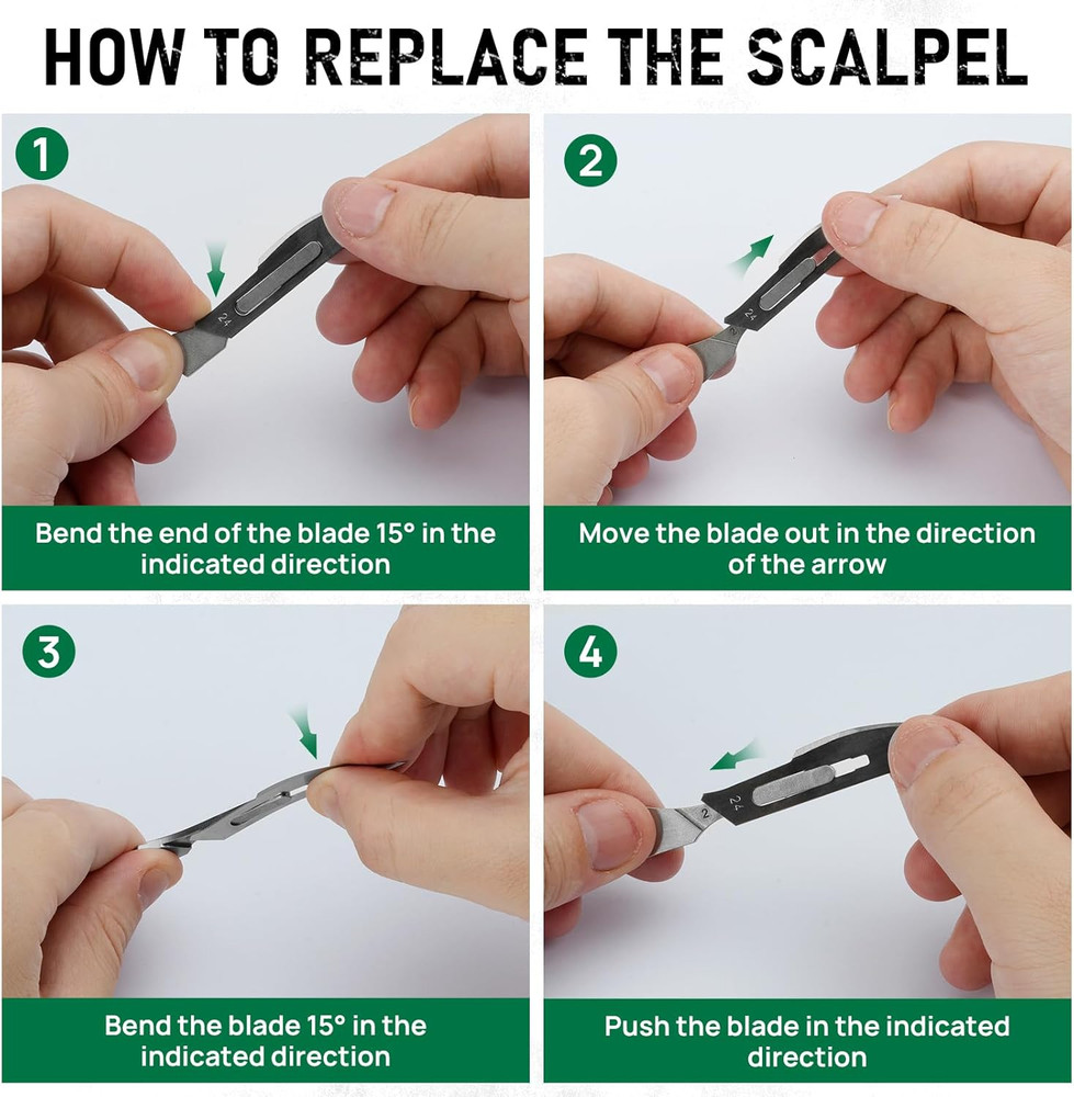 Multitool Pliers Spare Parts Kit, Replaceable Wire Cutter, Screwdriver & Window