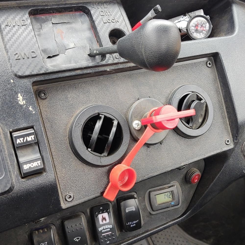 Ampper Battery Disconnect Switch 12V, Cut Off On-Off,