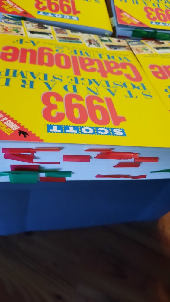 Scott Standard Postage Stamp Catalogue 1993 Vol 1-4