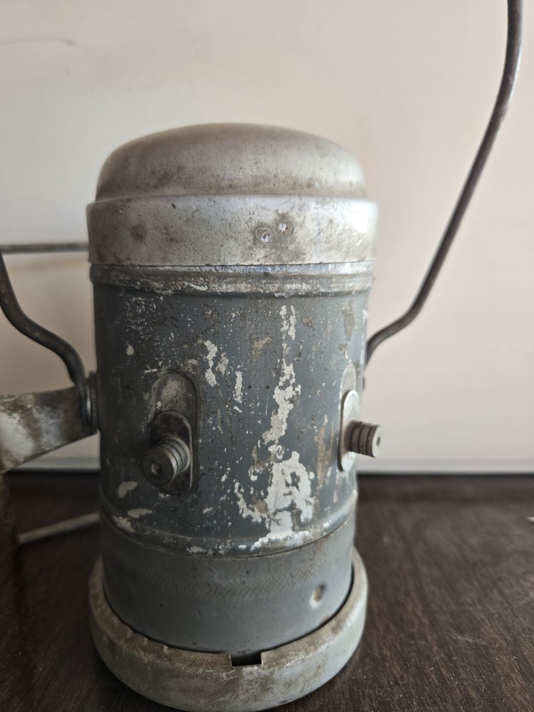 Vintage Battery Powered Camping, Floodlight Lantern Unbranded