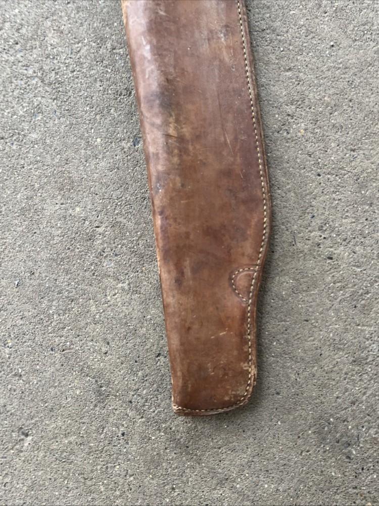 WW2 US Leather M1 Garand Scabbard 1943 Dated (CC211
