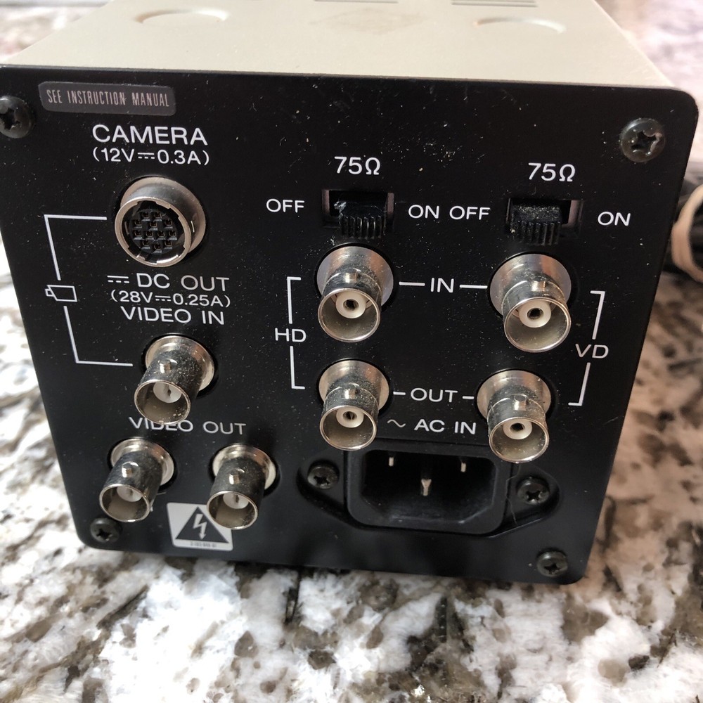 Sony CMA-D7 Camera Adaptor CCTV Security Power Supply AC 120v