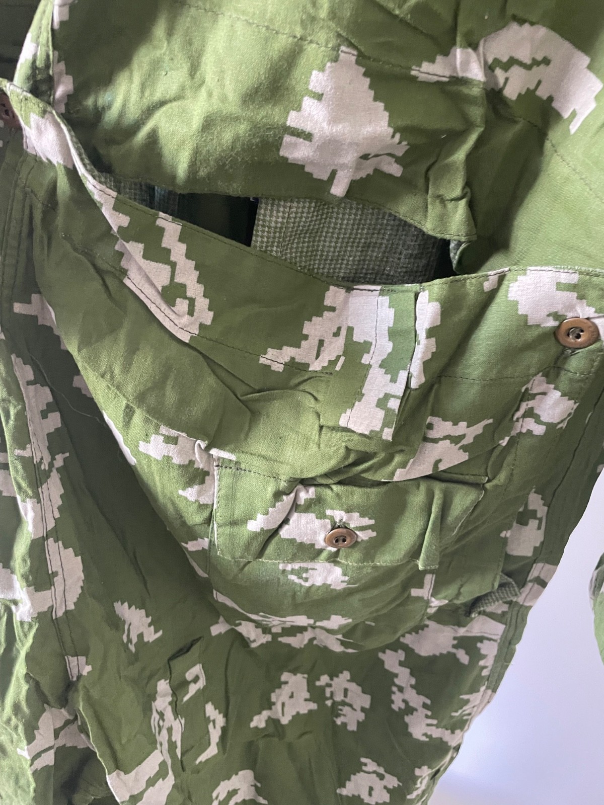 Rus Army summer jumpsuit coverall BEREZKA KLMK size 2 USSR Afghan war 1970-85