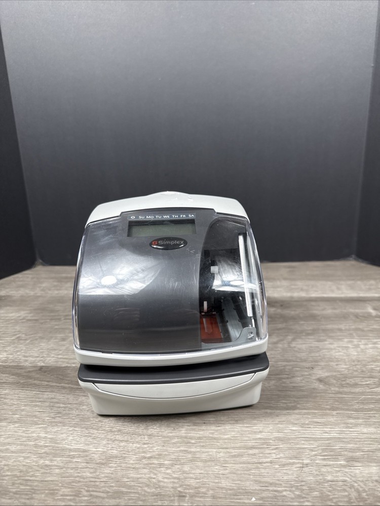 Simplex EP40 Payroll Time Recorder Digital Electric (no Key)