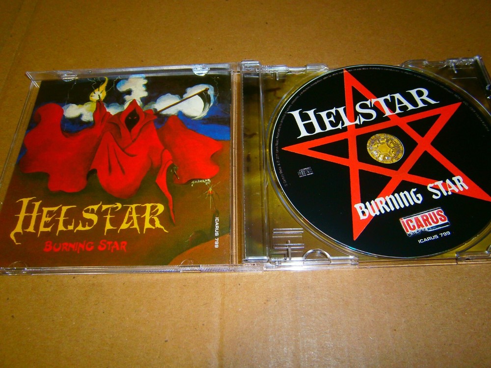 HELSTAR - Burning Star. CD