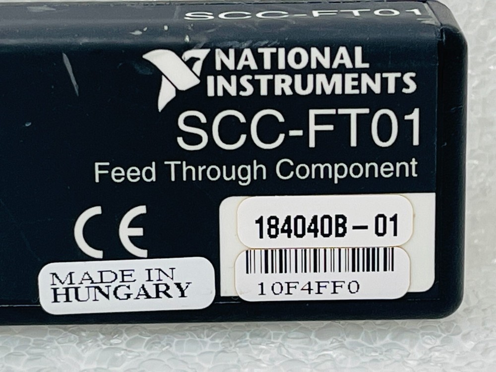 National Instruments NI SCC-FT01 Feedthrough/Breadboard Module / USED