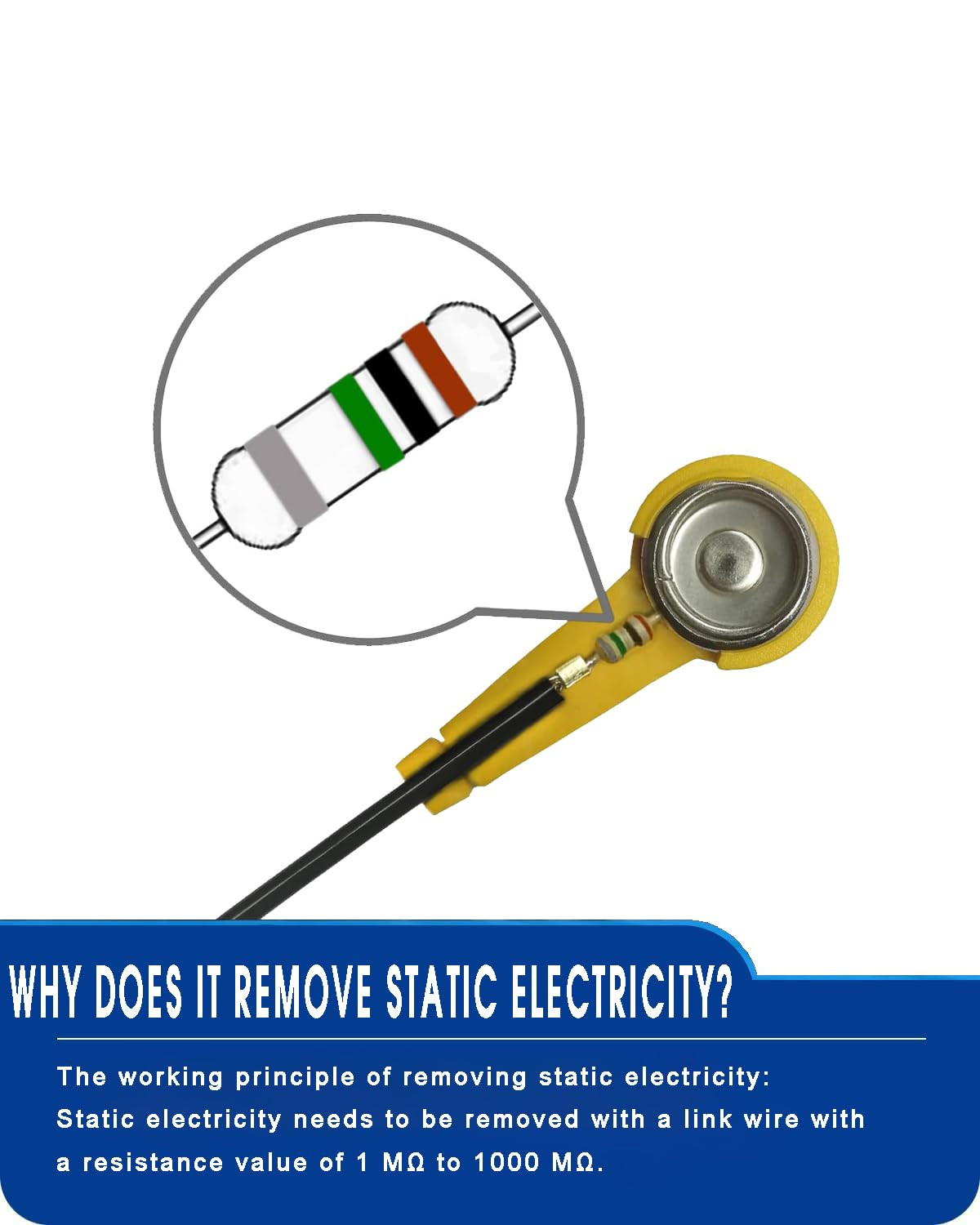 Anti Static ESD Mat for Pc with Wrist Strap & Ground Cord 17" Wide x 25" Long