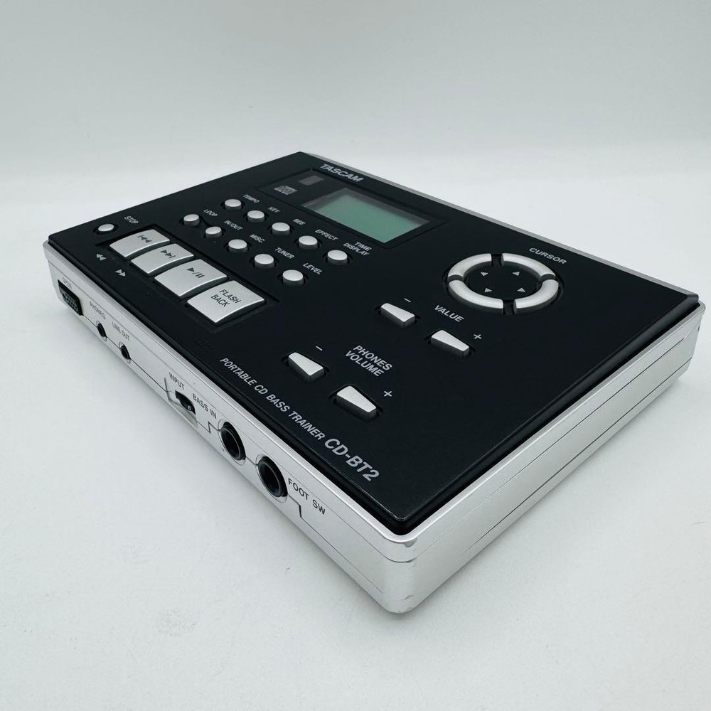TASCAM CD-BT2 Portable CD Bass Trainer Player Variable Speed Key Control