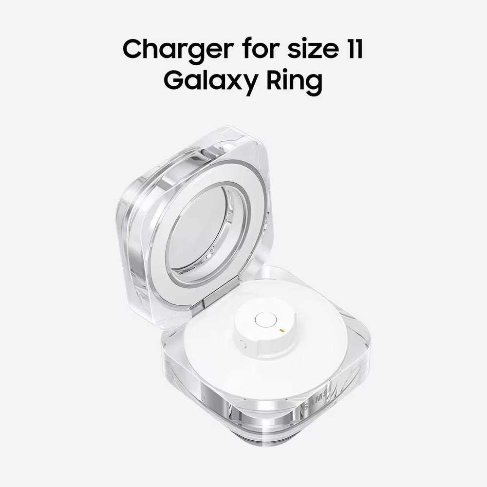 Samsung - Galaxy Ring Charging Case Size 11 - White