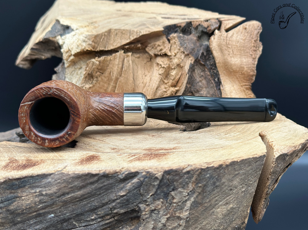 Savinelli Dry System 2101 Sandblasted Billiard Smoking Pipe