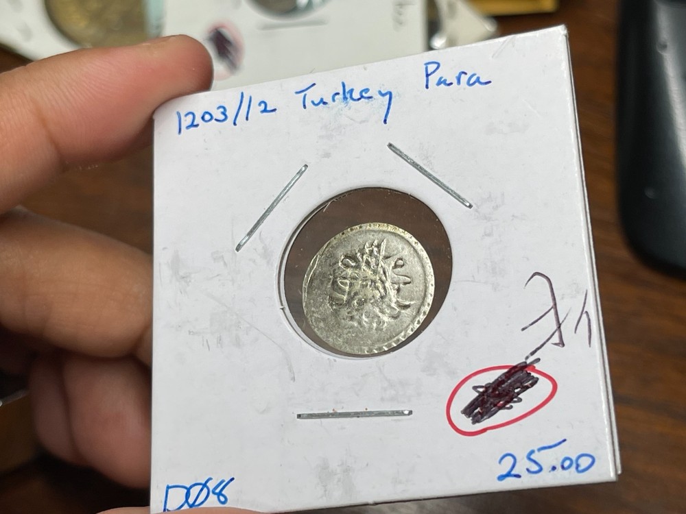 Early Turkey Silver Coin #2