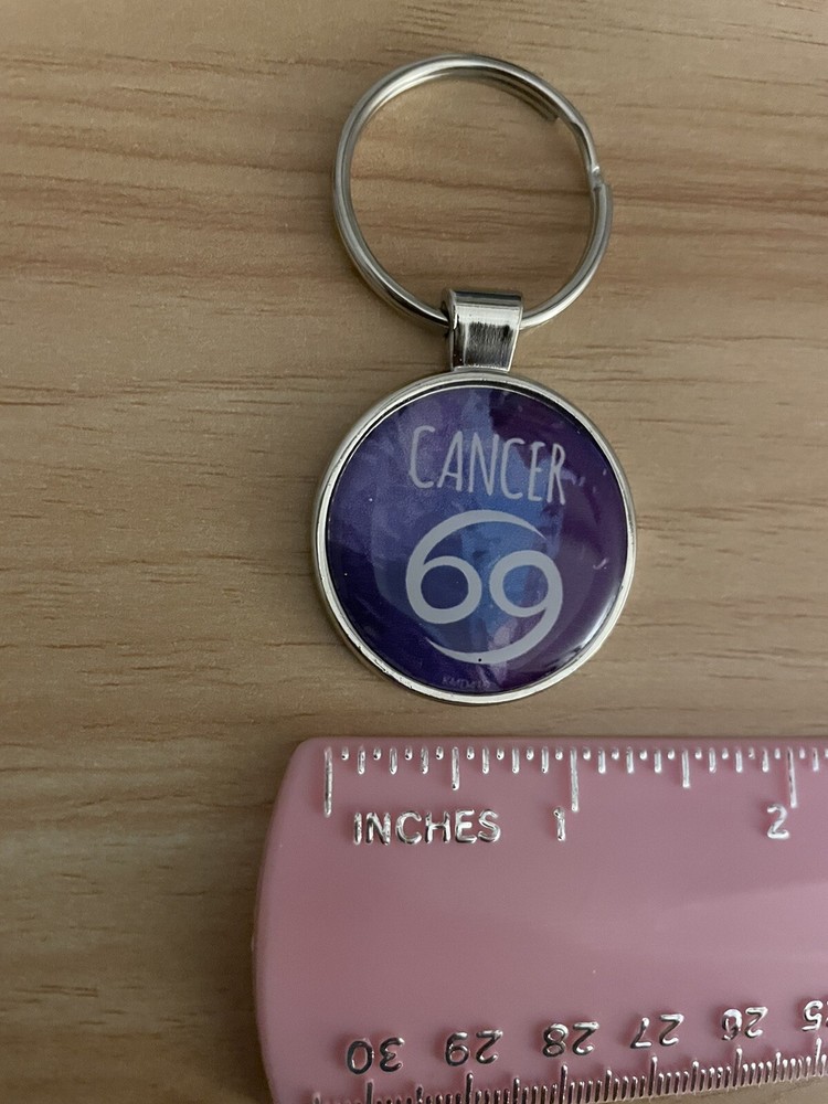 Astrology Cancer Keychain