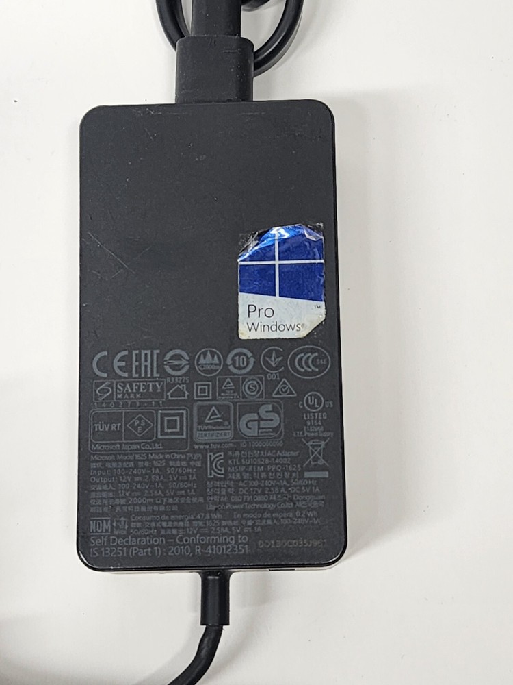 Original Microsoft AC Adapter 36W 12V 2.58A for Microsoft Surface Pro 3 / 4 1625