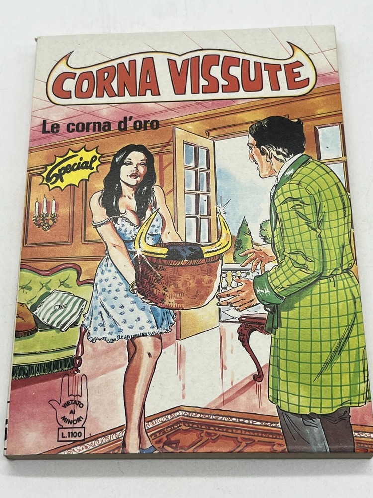 SPECIAL LIVED HORNS COMIC NO. 4 MORE THAN EXCELLENT CONDITION