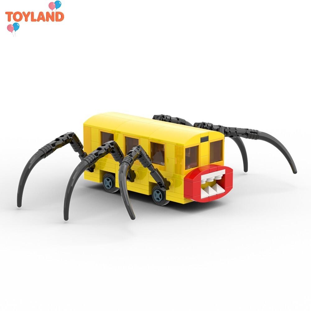 165 PCS Choo Choo Charles MOC - BUS EATER Spider Bus Devil Creative Toys
