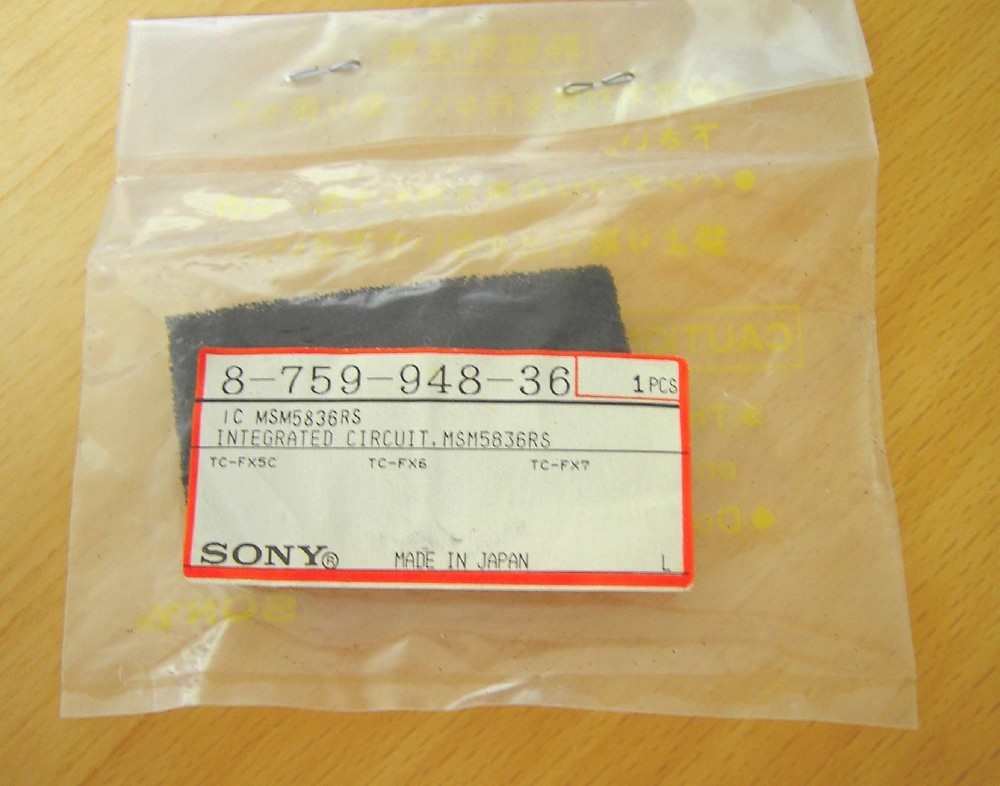 MSM5836RS Integrated Circuit