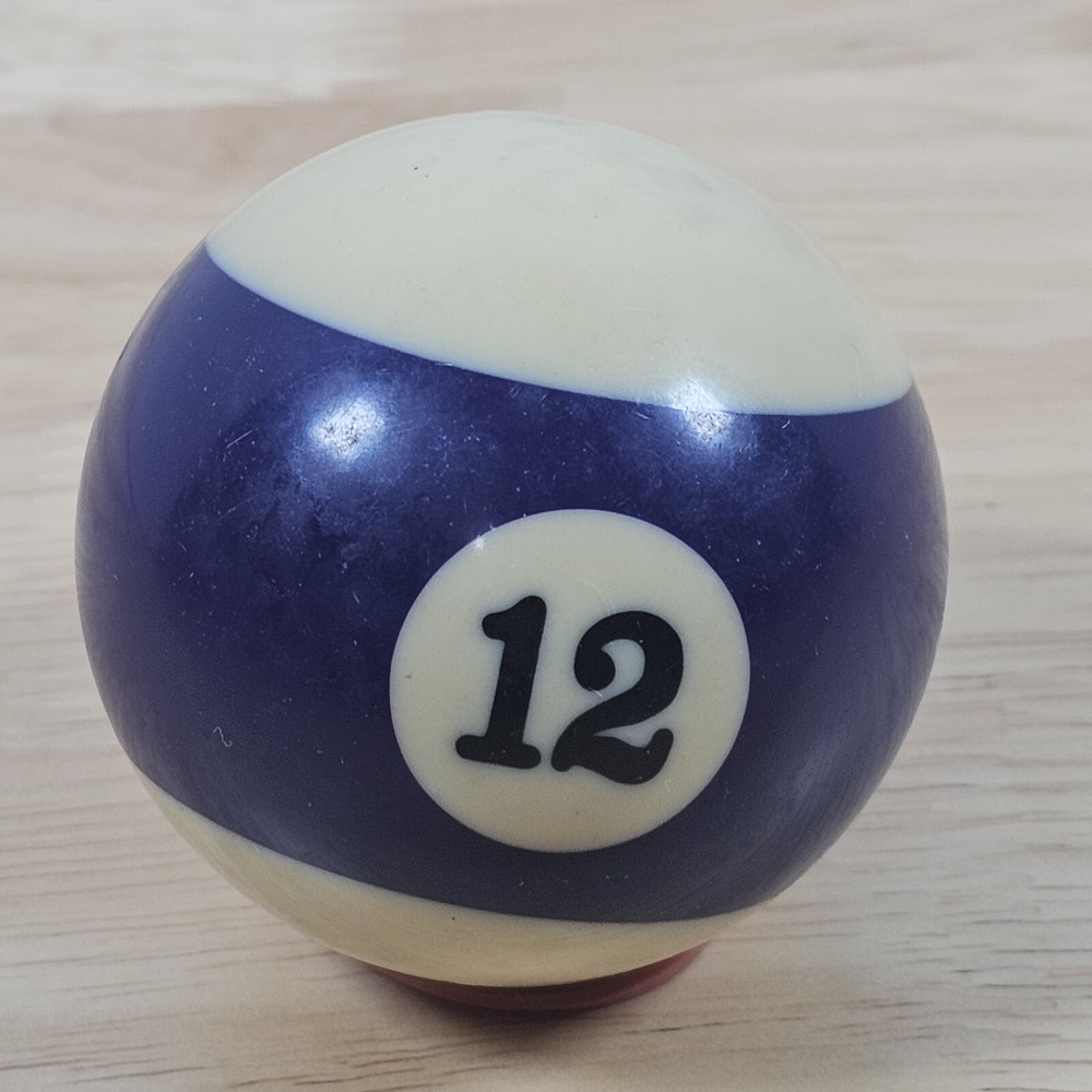 #12 Pool Ball 2 1/4" Replacement Billiard Unbranded