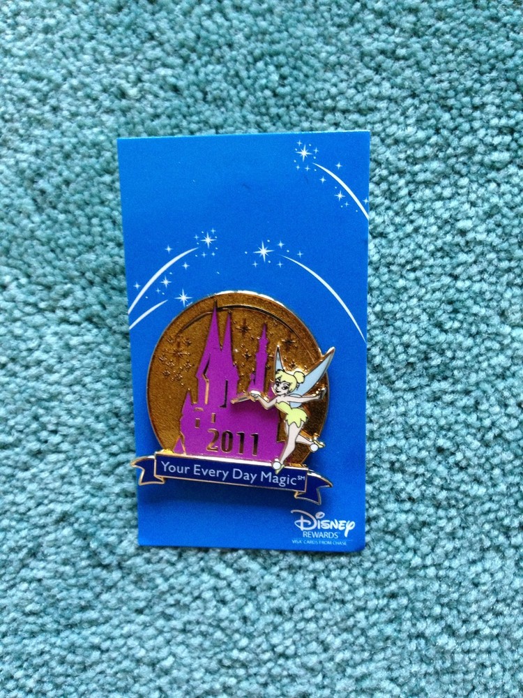 2011 Disney Visa Rewards Pin Tinkerbell