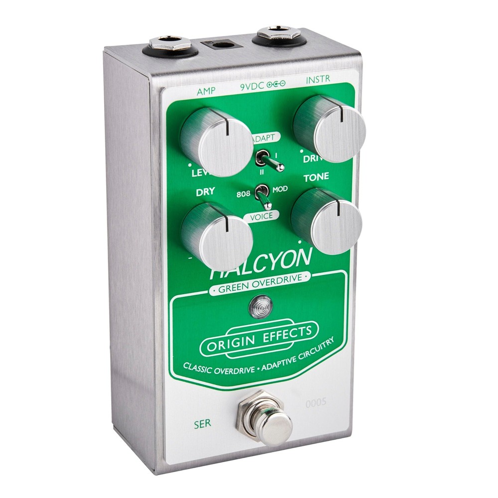 Origin Effects Halcyon Green Overdrive Pedal