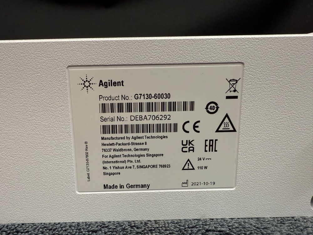 Agilent Technologies G7130-60030 Integrated Column Compartment Heater