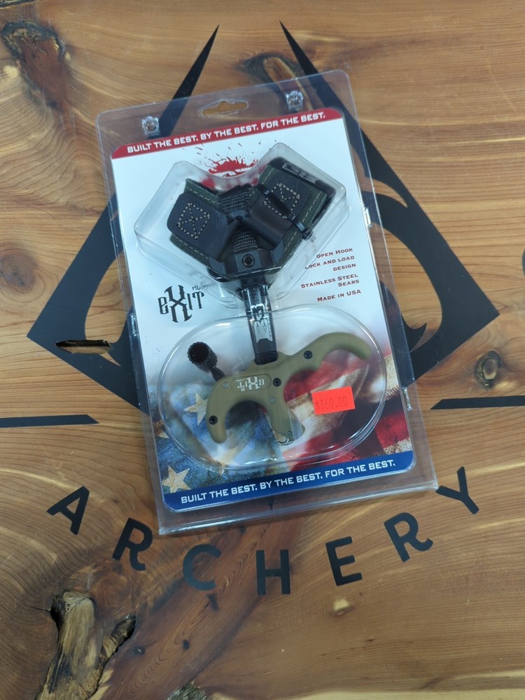 B3 Archery EXIT HUNTER- THUMB RELEASE w/ Wrist Strap *Cerakote Tan* *FREE SHIP*