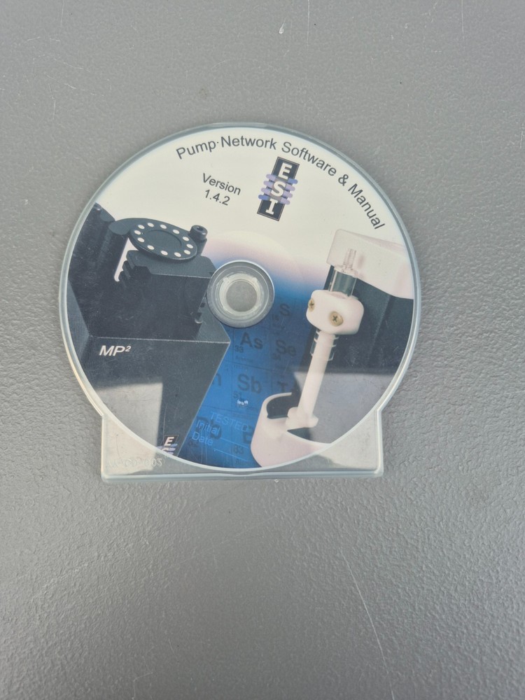 ESI Elemental Scientific Inc Pump Network Software Version 1.4.2