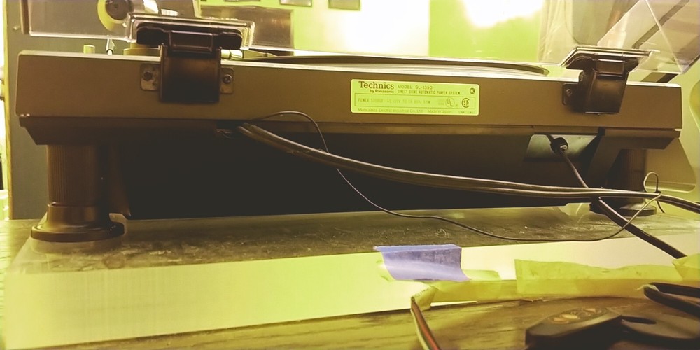 Technics SL-1350 DD Fully Automatic Multiplay Turntable Serviced W/spindles!