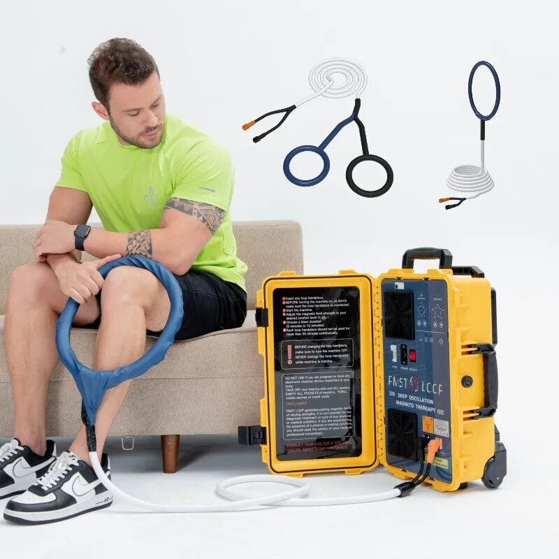 PMST Loop Magnetic Feild Body Massager PEMF Sport Injury Rehabilitation Machine