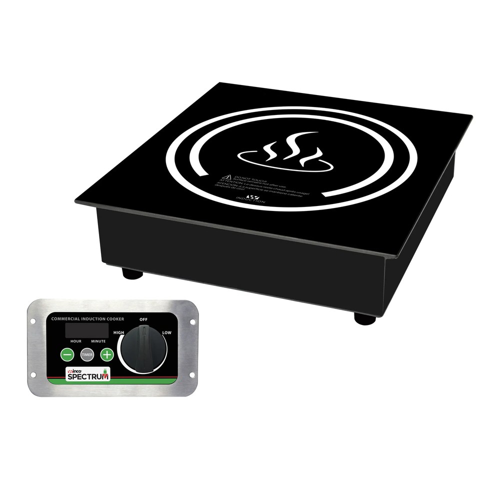 Winco EIDS-18C Spectrum™ Drop-In Electrical Induction Cooker - 1800 Watts