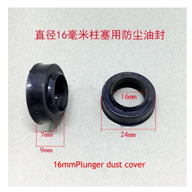 3 Tons 2pcs Horizontal Jack Accessories Hydraulic Rod Spring Plunger Dustproof