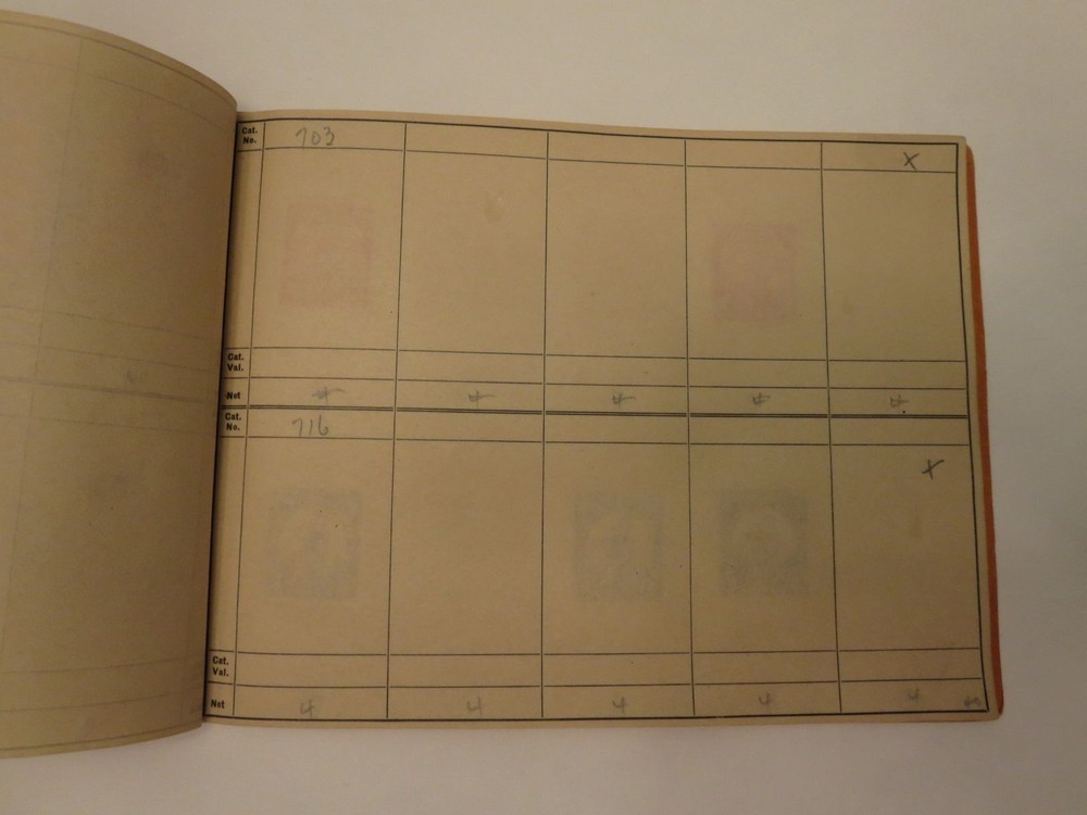 Vintage Washington State Philatelic Society Sales Book Stamp Album